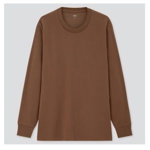 Uniqlo crew neck long sleeve shirt S